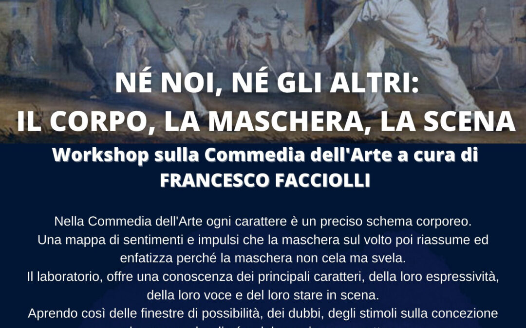 FRANCESCO FACCIOLLI AL TEATRO BLU