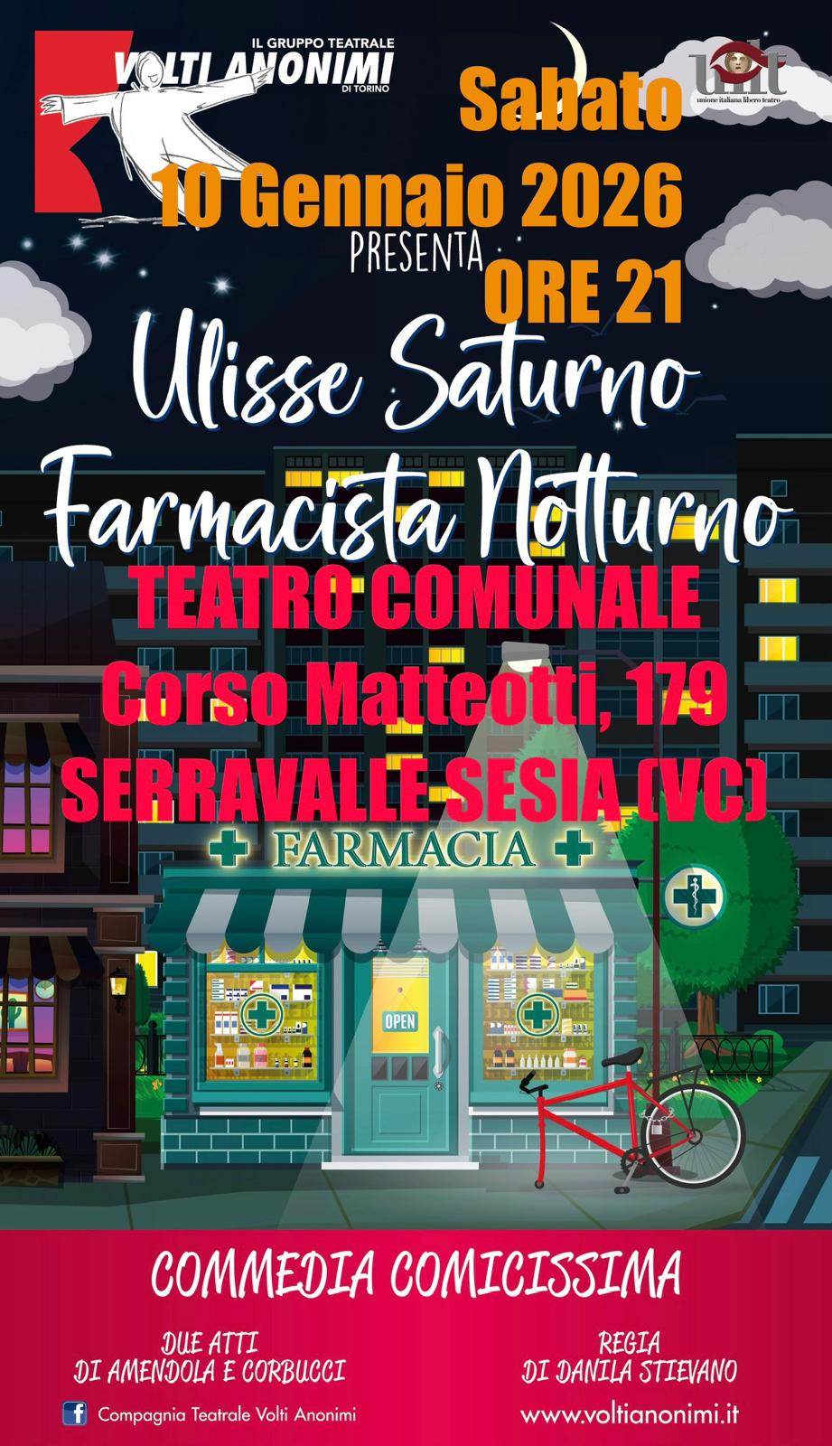 locandina ulisse serravalle gennaio 2026